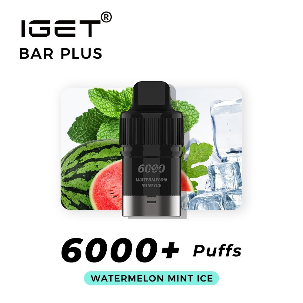 Watermelon Mint Ice – Bar Plus – Pod Only | 11. Watermelon Mint Ice Watermelon Mint Ice – BAR Plus – POD ONLY