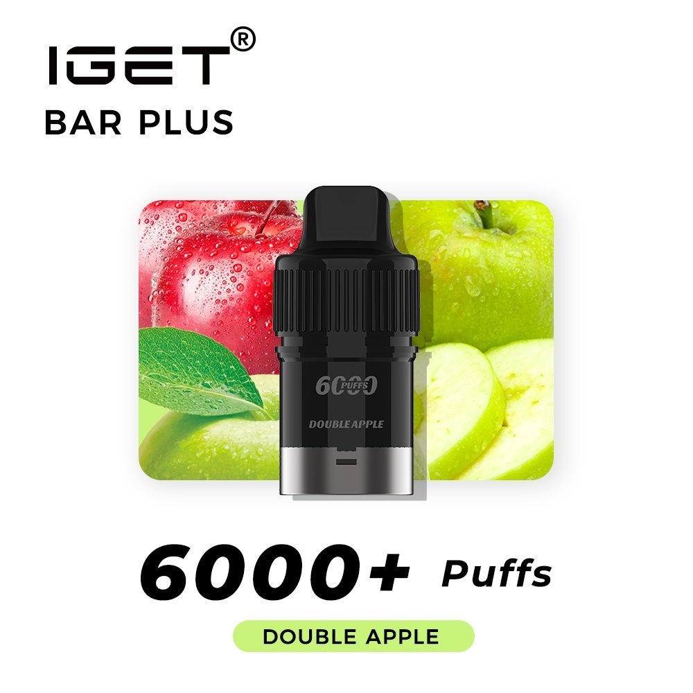 Double Apple – Bar Plus – Pod Only | 4. Double Apple Double Apple – BAR Plus – POD ONLY