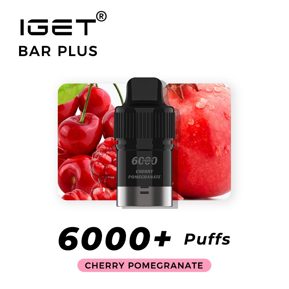 Cherry Pomegranate – Bar Plus – Pod Only | 5. Cherry Pomegranate Cherry Pomegranate – BAR Plus – POD ONLY