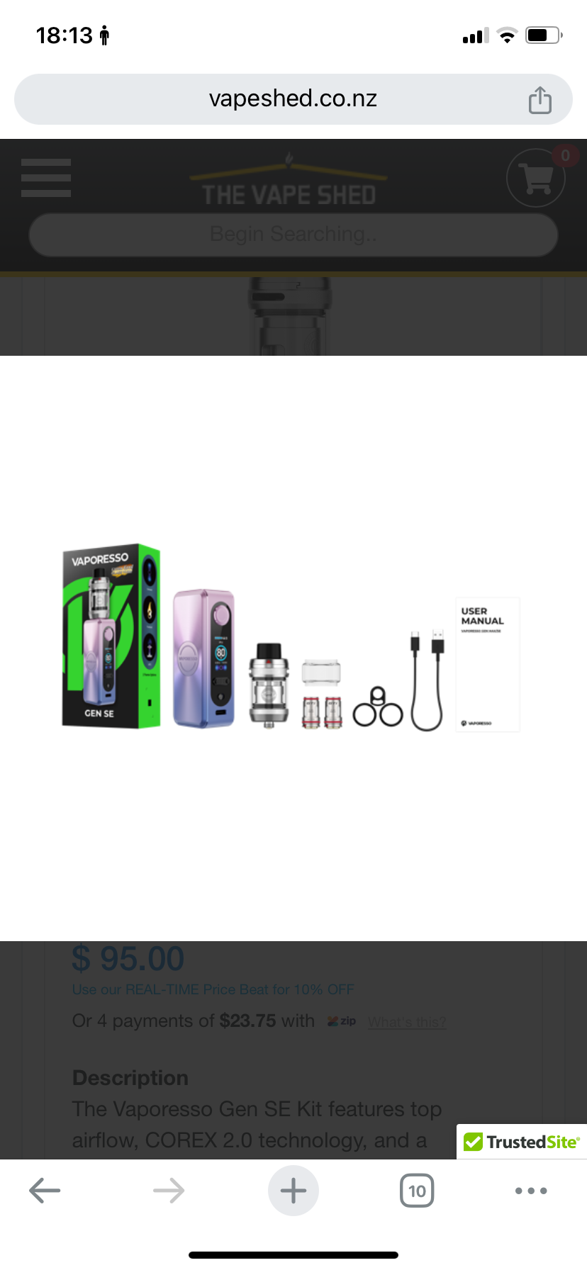 Vaporesso Gen Se (Itank T) Kit | Img 0367 Vaporesso Gen SE (iTank T) Kit - Image 5