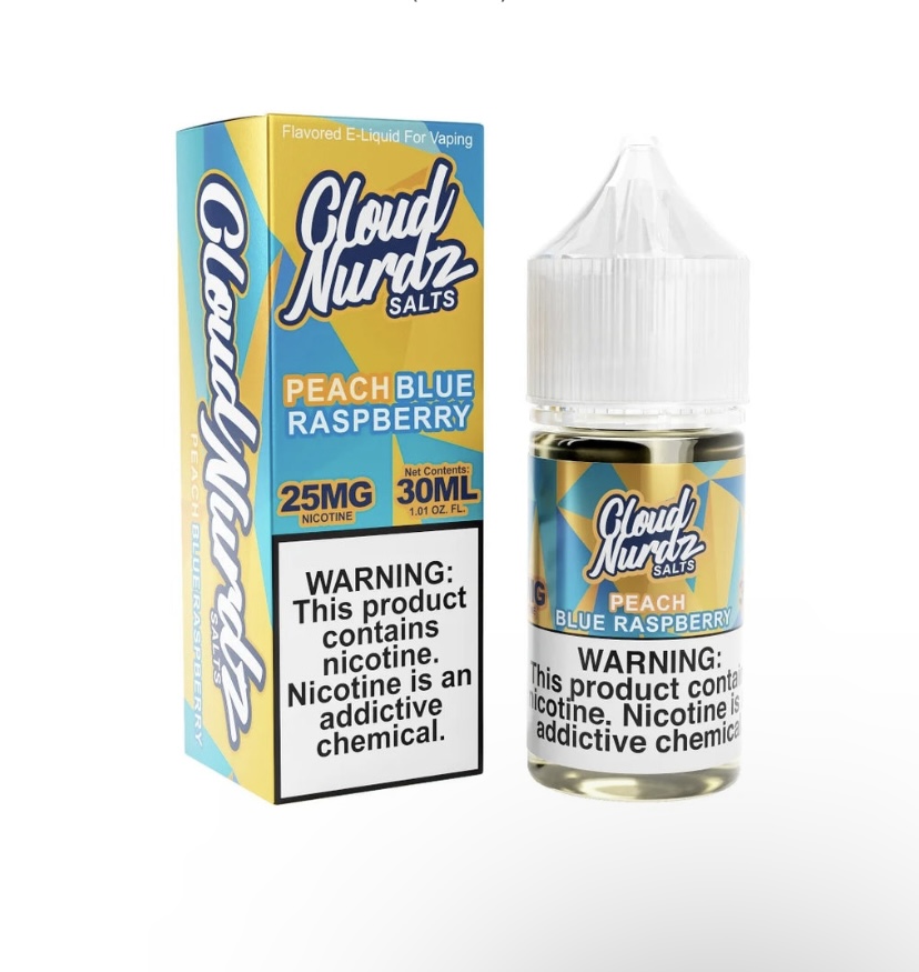 Cloud Nurdz Salt - Peach Blue Razz Iced (30Ml) | Img 1228 Cloud Nurdz Salt - Peach Blue Razz Iced (30ml)