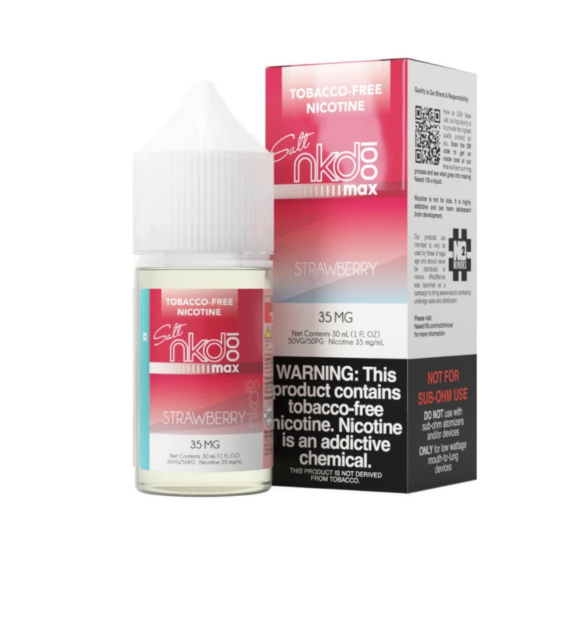 Naked 100 Max Salt - Strawberry Ice (30Ml) | Img 1311 Naked 100 Max salt - Strawberry Ice (30ml)