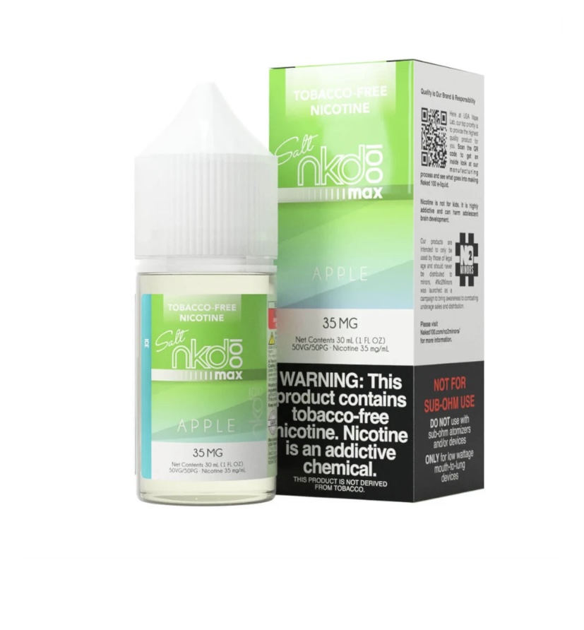 Naked 100 Max Salt - Apple Ice (30Ml) | Img 1336 Naked 100 Max Salt - Apple Ice (30ml)