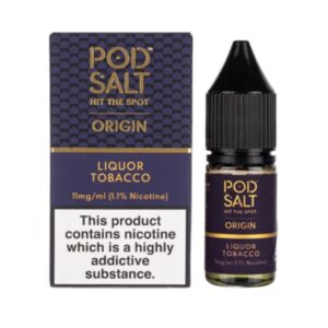 Liquor Tobacco Nic Salt by Pod Salt Origin