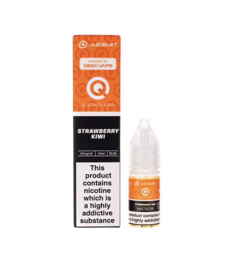 Strawberry Kiwi Q Series 6000 Nic Salt E-Liquid By Juicelet | Img 3158 Strawberry Kiwi Q Series 6000 Nic Salt E-Liquid by Juicelet