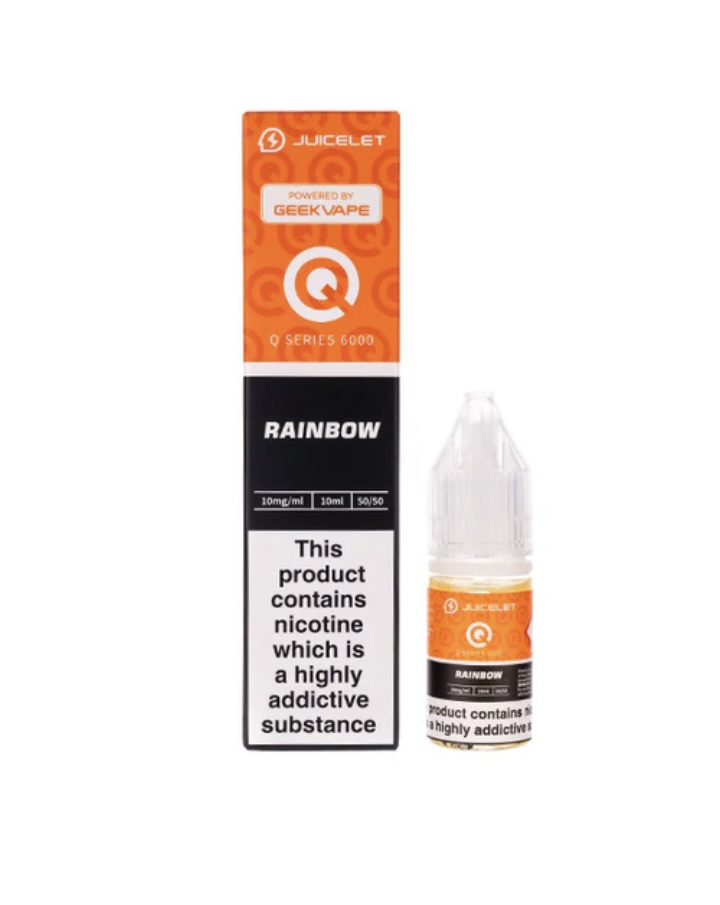 Rainbow Q Series 6000 Nic Salt E-Liquid By Juicelet | Img 3162 Rainbow Q Series 6000 Nic Salt E-Liquid by Juicelet