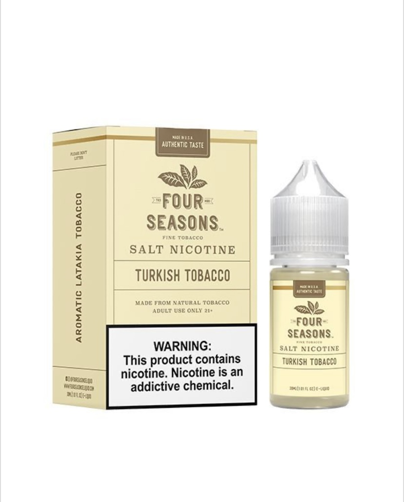 Four Seasons Salts Turkish Tobacco | Img 3748 FOUR SEASONS SALTS TURKISH TOBACCO