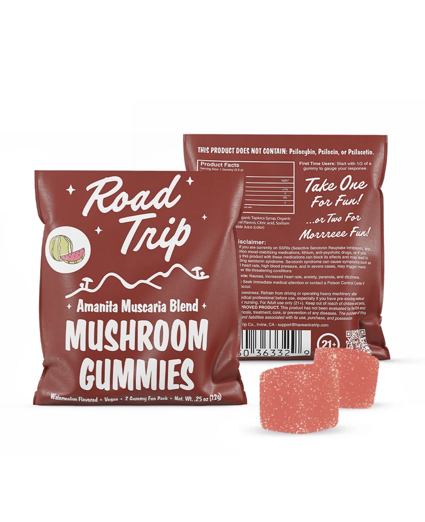 Amanita Muscaria Mushroom Gummies - Watermelon | Img 3803 AMANITA MUSCARIA MUSHROOM GUMMIES - WATERMELON - Image 2
