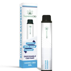 CBD Disposable Vape - Blue Sour Raspberry (1500mg)