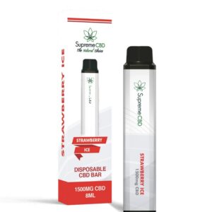 CBD Disposable Vape - Strawberry Ice (1500mg)