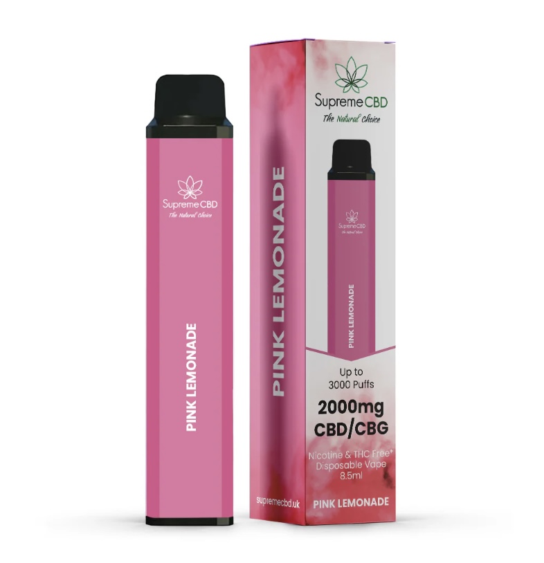Cbd Disposable Vape - Pink Lemonade (2000Mg) | Img 3822 CBD Disposable Vape - Pink Lemonade (2000mg)
