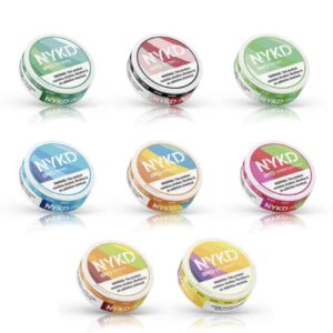 NYKD NICOTINE POUCHES 20CT CAN (5 PACK)
