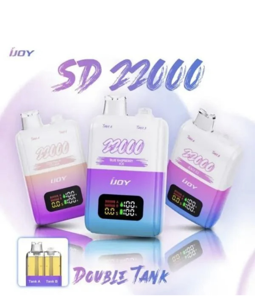 Ijoy Sd22000 Rechargeable Vape -( 5 Pack) | Img 3921 IJOY SD22000 RECHARGEABLE VAPE -( 5 PACK)