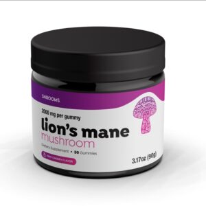 SHROOMS Lion’s Mane Mushroom Gummies