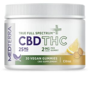 TRUE FULL SPECTRUM CBD + THC GUMMIES – CITRUS – MEDTERRA