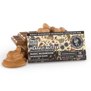 PEANUT BUTTER MAGIC MUSHROOM CHOCOLATE BAR – TRĒ HOUSE