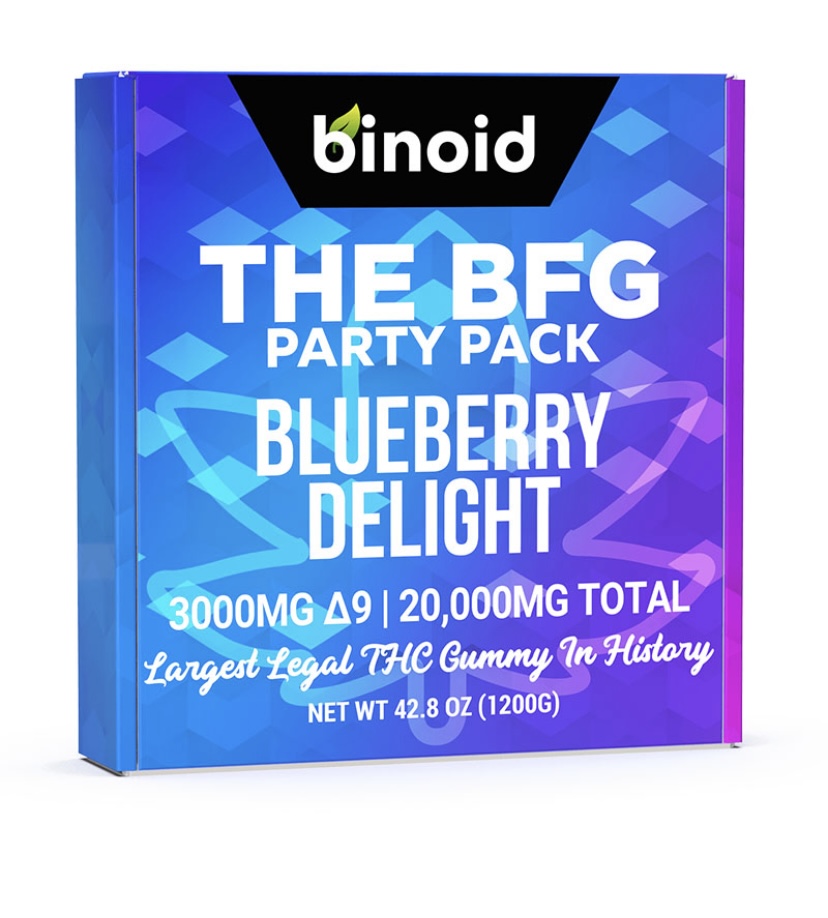 The Bfg Party Pack Thc Gummy – Blueberry Delight – 20,000Mg – Binoid | Img 4348 THE BFG PARTY PACK THC GUMMY – BLUEBERRY DELIGHT – 20,000MG – BINOID