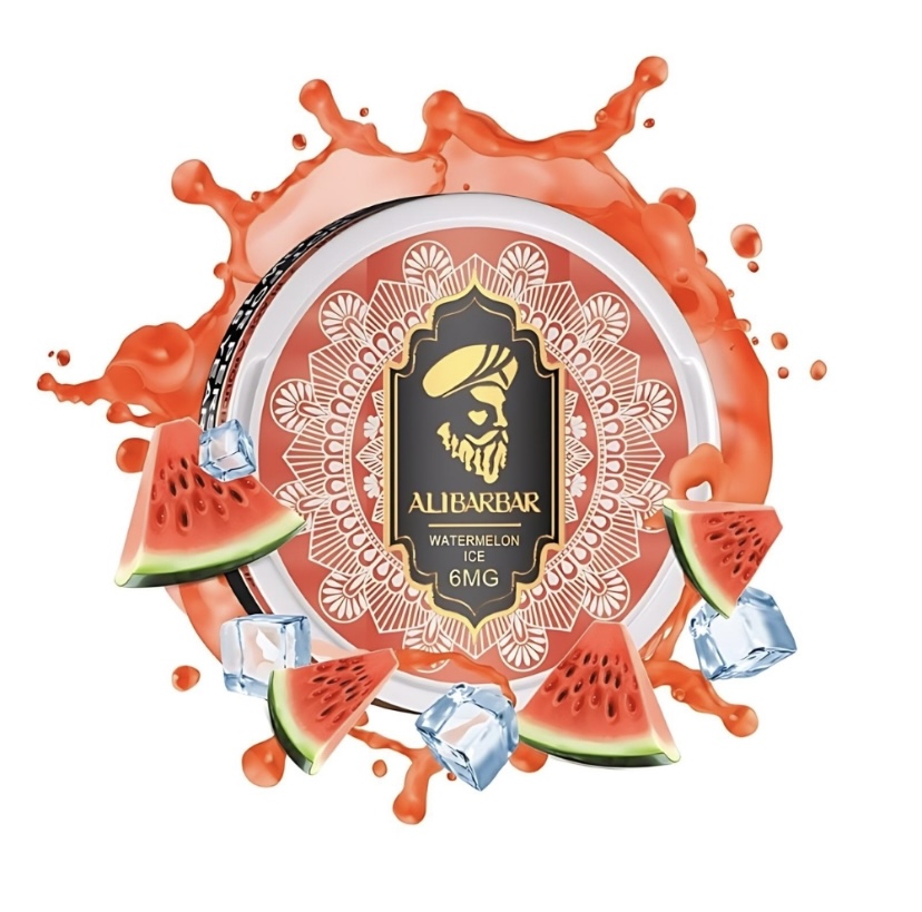 Alibarbar Nicotine Pouches Watermelon Ice | Img 4512 Alibarbar Nicotine Pouches Watermelon Ice
