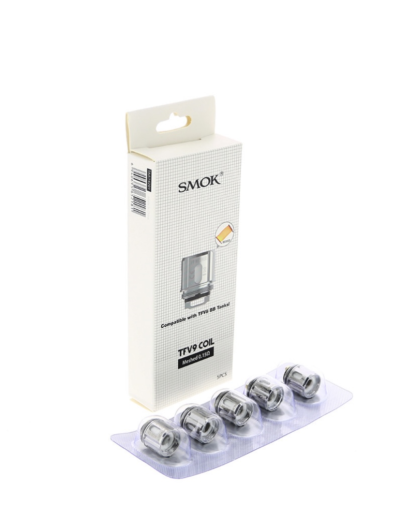 Five V9 Meshed Coils For The Tfv9 Clearomizer | Img 4667 Five V9 meshed coils for the TFV9 clearomizer