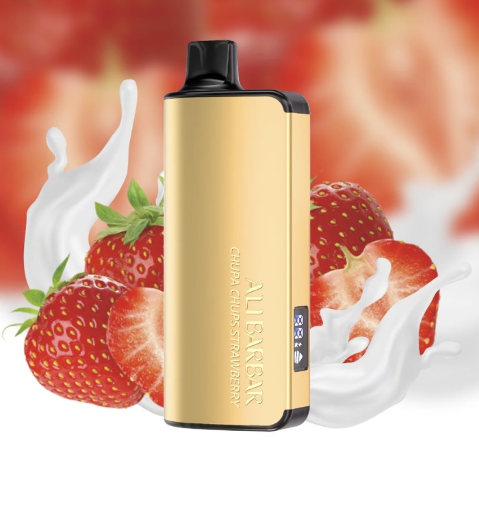 Alibarbar Ingot Chupa Chups Strawberry 9000 Puffs | Img 5491 ALIBARBAR INGOT CHUPA CHUPS STRAWBERRY 9000 PUFFS