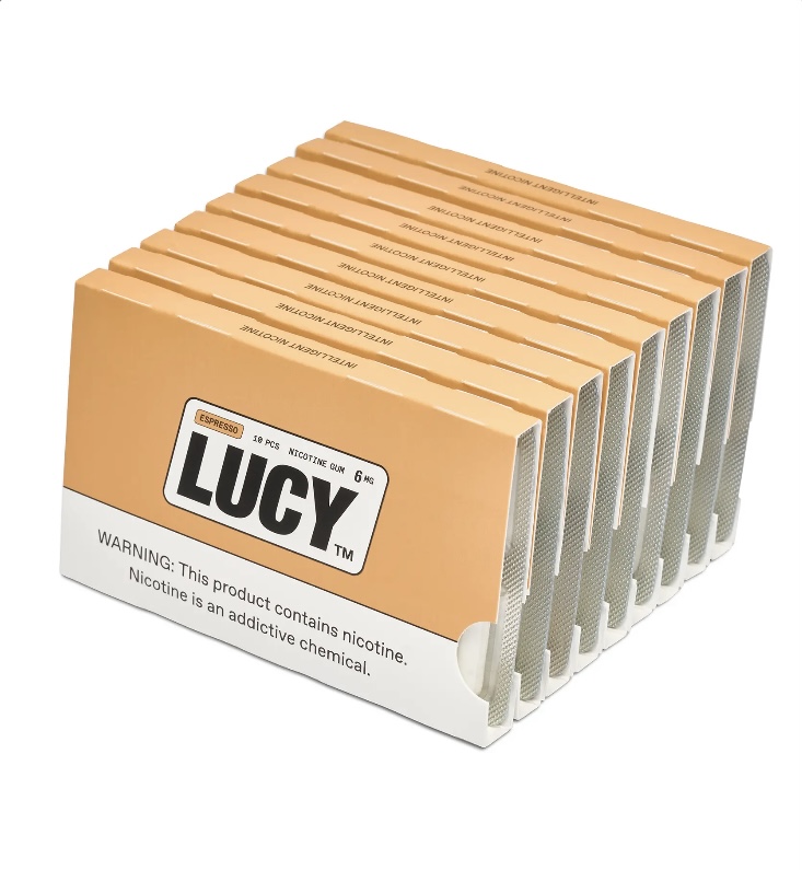 Lucy Nicotine Gum (9-Pack) | Img 5806 Lucy Nicotine Gum (9-pack)