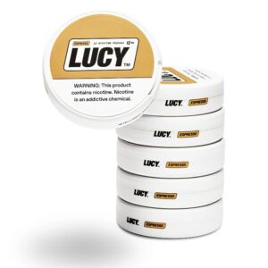 Lucy Nicotine Pouches Espresso (6 Pack)