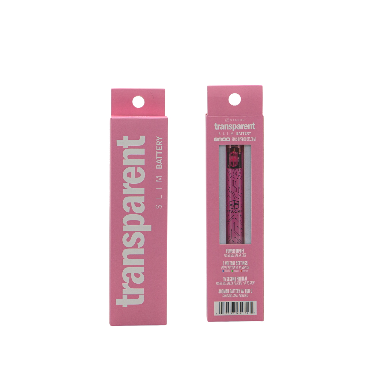 Transparent Light Up Vape Battery By Stache | 23724D35 992B 4F80 94E5 A322C44Db9B2 Transparent light up Vape battery by Stache - Image 11
