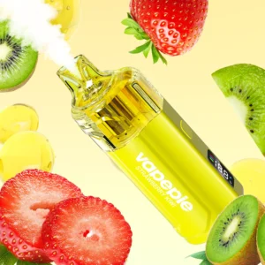 Vapepie Crystal Pop 15000 Puffs Strawberry Kiwi