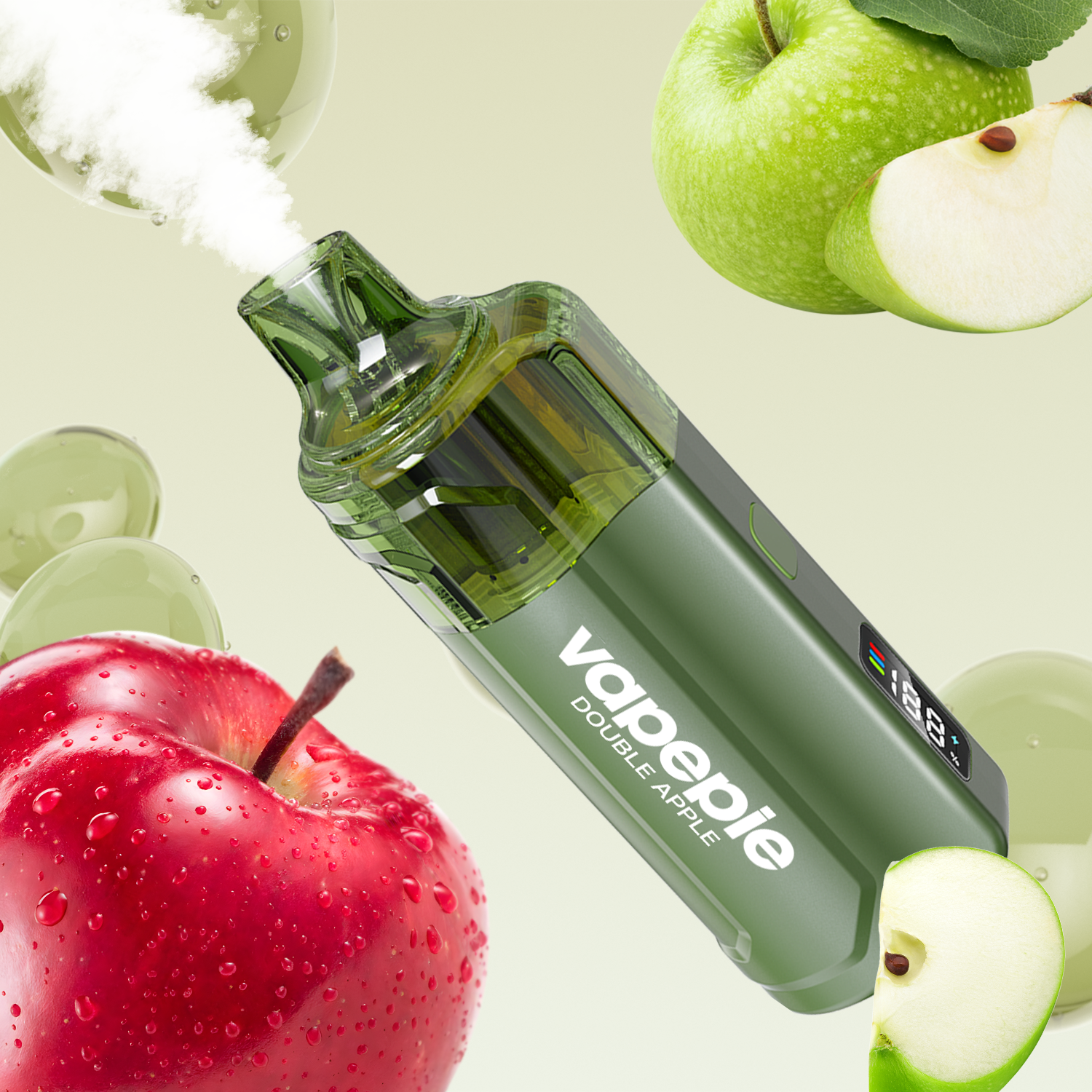 Vapepie Crystal Pop 15000 Puffs Double Apple